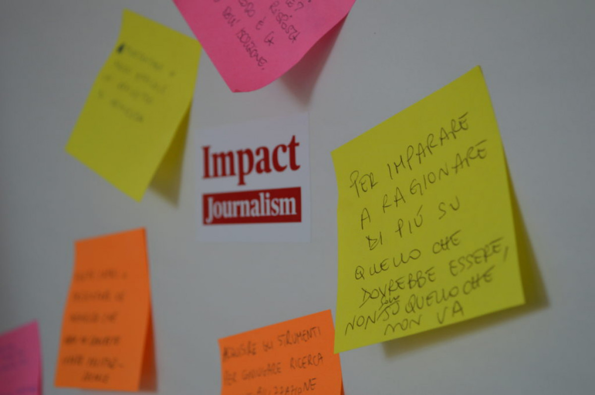 Comincia il workshop di Impact journalism