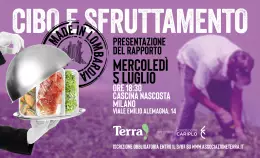 La presentazione del report Cibo e sfruttamento-Made in Lombardia a Milano