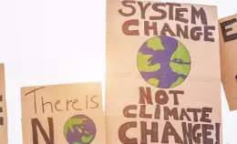 I cambiamenti climatici sono una realtà. <br>Cambiamo il sistema!